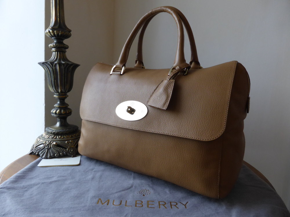 Mulberry Del Rey in Deer Brown Grainy Print Leather - SOLD