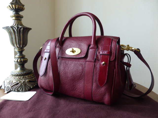 Mulberry Small Bayswater Satchel Heritage in Conker High Pebbled Matte - SOLD