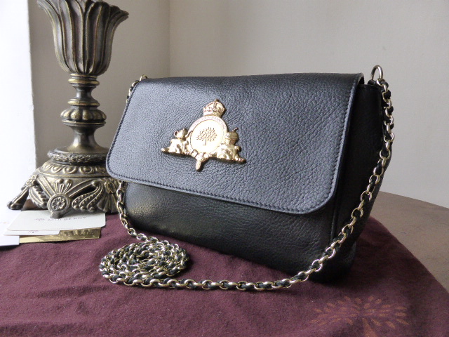 Mulberry Margaret (Small) in Soft Matte Black Leather