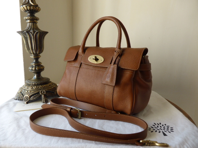 Mulberry Small Bayswater Satchel in Oak Natural Leather - SOLD