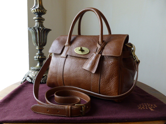 Mulberry Small Bayswater Satchel in Oak Natural Leather (ref 5) - SOLD