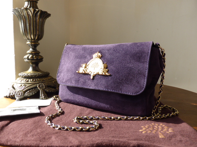 Mulberry Margaret (Small) in Grape Suede - SOLD