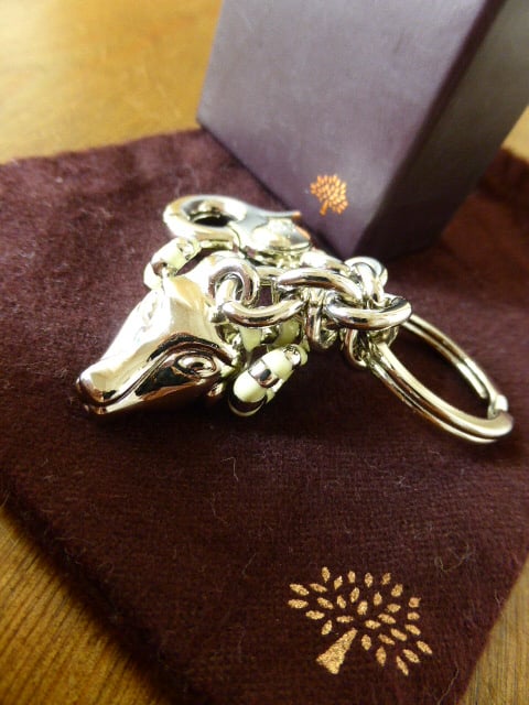 Mulberry Zodiac Aries Ram Keyring or Bag Charm - SOLD