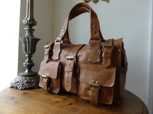Mulberry Roxanne In Oak Darwin Leather Sold