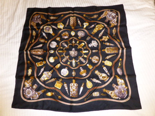 Mulberry Feathered Friends Triangular Silk Sequin Scarf Wrap in Eggplant -