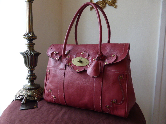 Mulberry Bayswater in Lavender Tooled Darwin Leather - SOLD