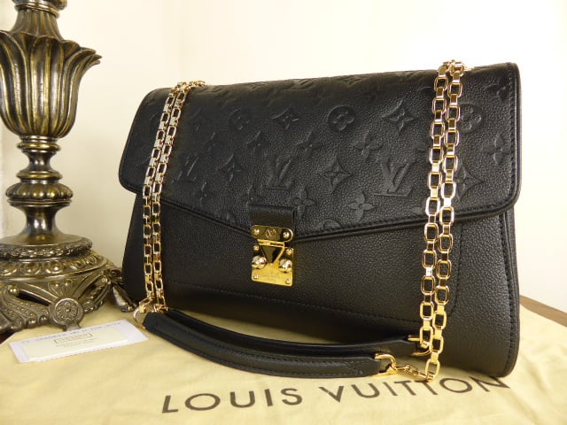 Louis Vuitton Empreinte Saint Germain MM - Black Shoulder Bags