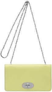 Mulberry Bayswater Clutch Wallet in Pistachio Glossy Goat - SOLD