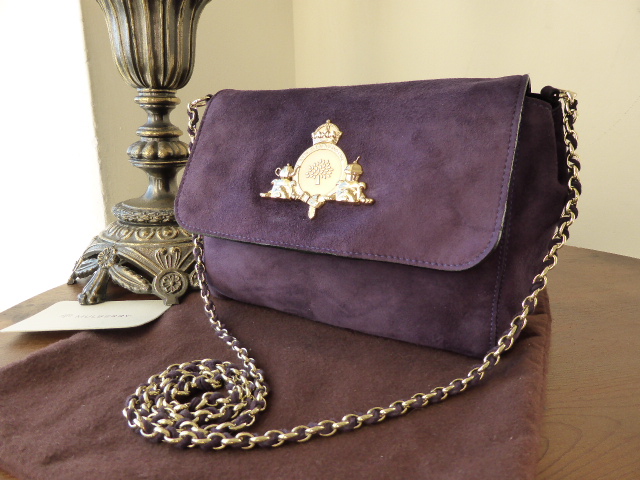 Mulberry Margaret (Small) in Grape Suede - SOLD