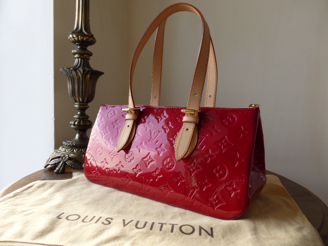 Louis Vuitton Rosewood in Pomme D'amour Vernis - As New