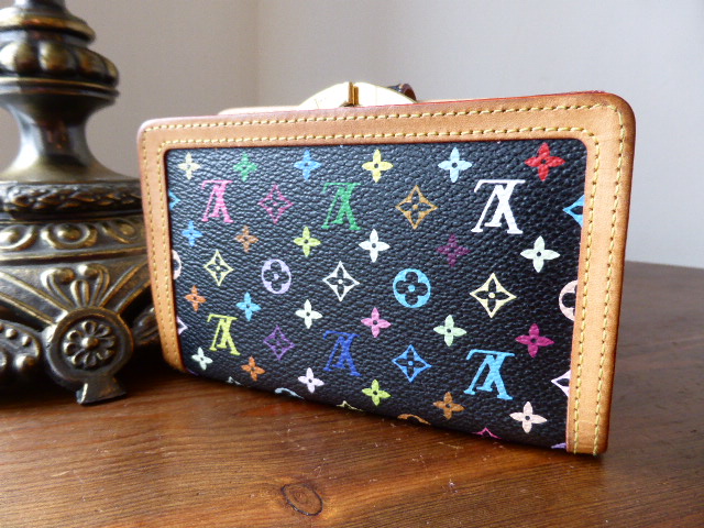 Louis Vuitton Viennois French Framed Purse in Black Multicolore - SOLD