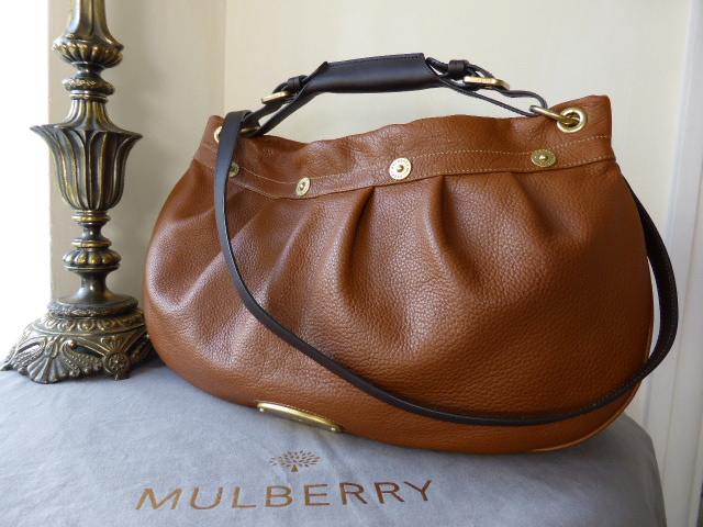 Mulberry East West Mitzy Hobo in Oak Pebbled Leather