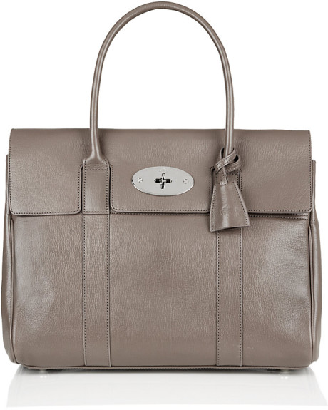 Mulberry Bayswater in Taupe Shiny Goat - SOLD