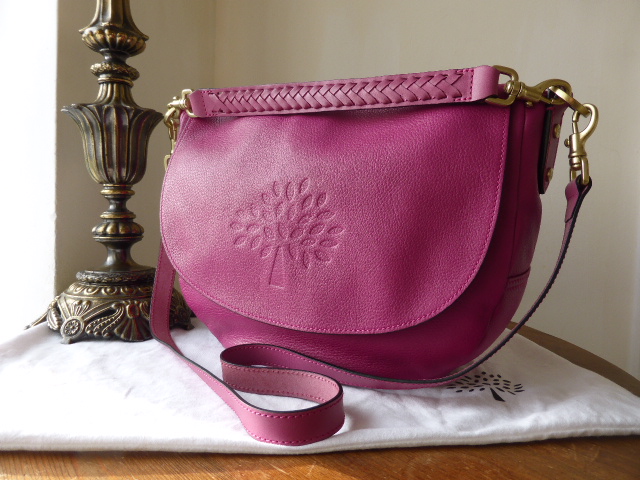 Mulberry Effie Satchel in Mulberry Pink Spongy Pebbled Leather - SOLD