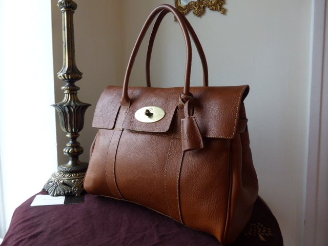 Mulberry Bayswater in Oak Natural Leather 