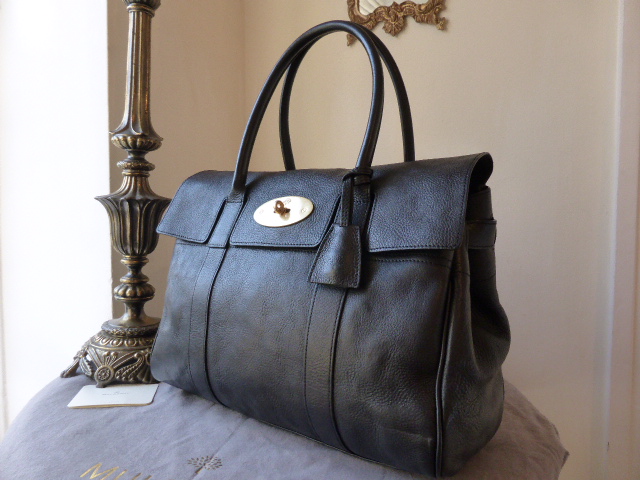 Mulberry Bayswater in Black Natural Leather (Sub)  - SOLD