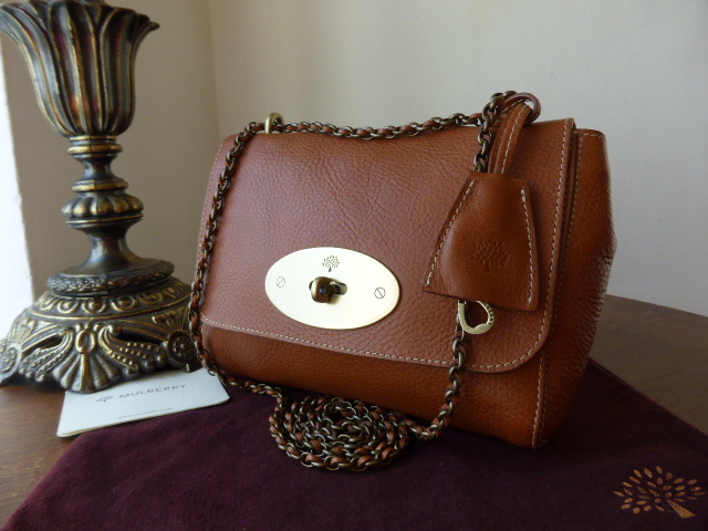 Mulberry Lily (Regular) in Oak Natural Leather - SOLD