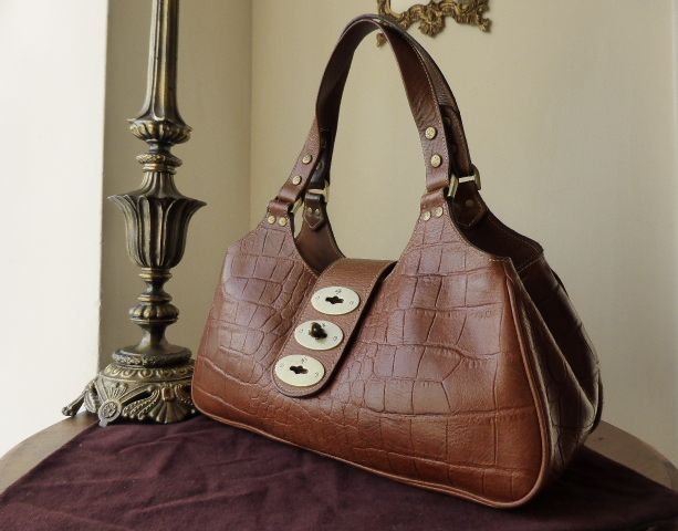 Mulberry Brompton in Oak Kenya Leather 