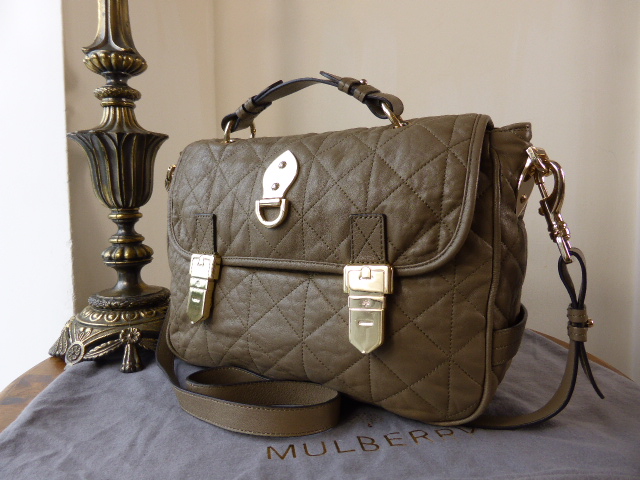 Mulberry Tillie Satchel in Birds Nest Quilted Nappa - SOLD