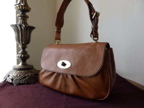 Mulberry Joelle Shoulder Bag in Oak Natural Leather