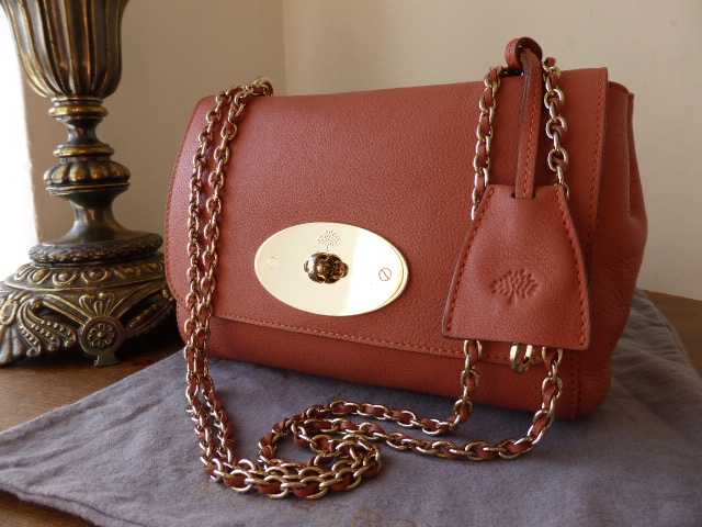 Mulberry Lily (Regular) in Burnt Peach Soft Matte Leather - SOLD