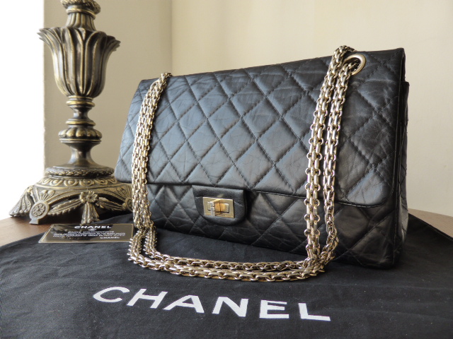 Chanel Reissue 226 Mademoiselle in Midnight with Jewellery Chain - SOLD