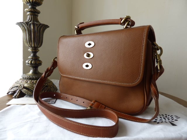 Mulberry Bryn in Oak Natural Leather