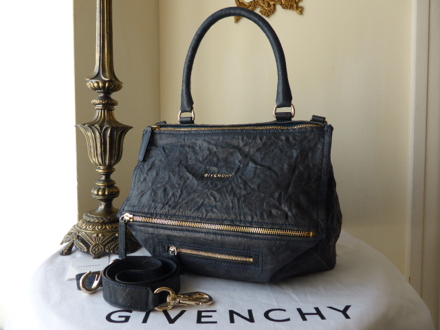 Givenchy Pandora Medium in Night Blue Leather - SOLD