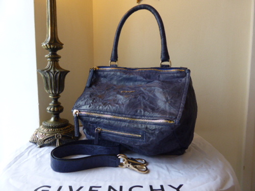 Givenchy Pandora Medium in 'Bright' Blue Leather - ref 2