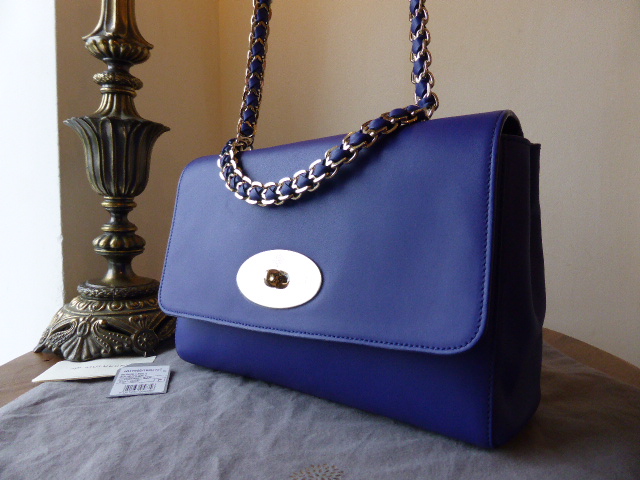 Mulberry Cecily Medium in Cosmic Blue Polished Calf Leather - SOLD