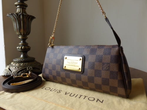 Louis Vuitton Eva Clutch in Damier Ebene