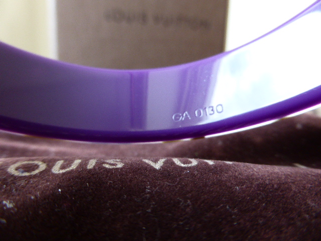 Louis Vuitton Inclusion Bracelet in Purple (Medium/Small) - SOLD