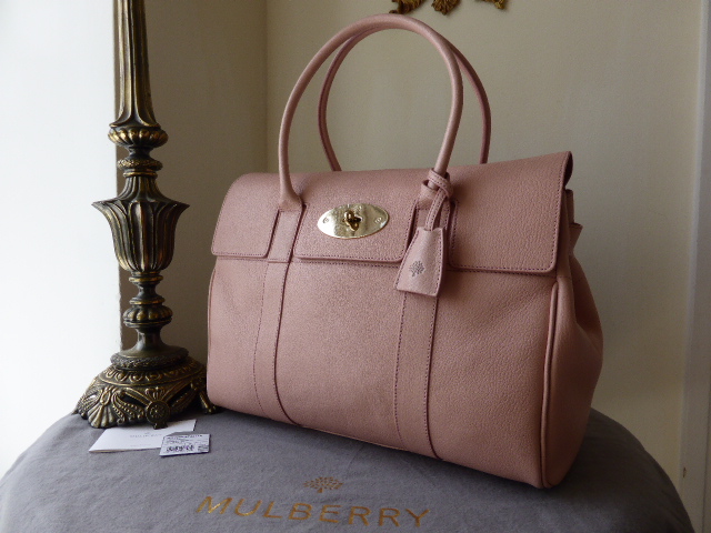 Mulberry Bayswater Blush Glossy Goat Leather - SOLD