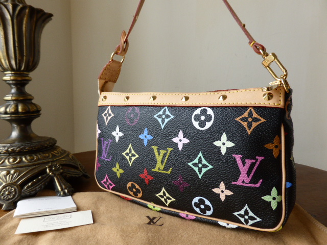 Louis Vuitton Monogram Multicolore Dalmatian Sac Rabat Pochette - Black  Handle Bags, Handbags - LOU688635