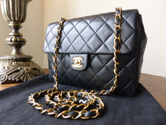 Chanel 224 Reissue Flap Bag in Black Lambskin with Gold Hardware - SOLD