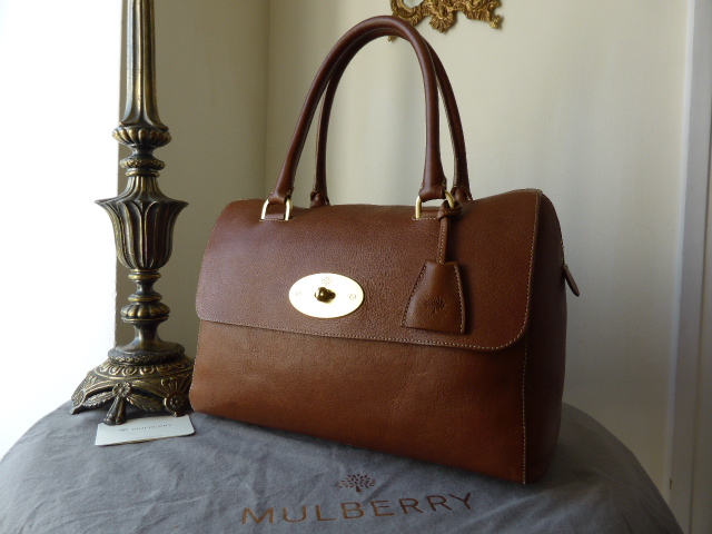 Mulberry Del Rey (Larger Sized) in Oak Natural Leather - SOLD