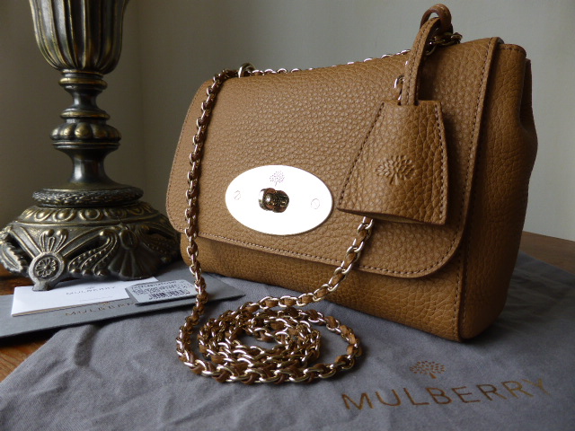 Mulberry Lily Regular in Deer Brown Soft Grain with Gold Hardware - SOLD