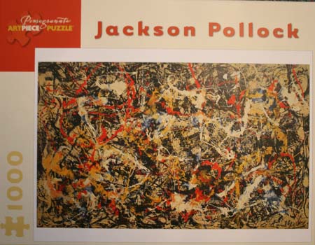 Jackson Pollock and the Chakras - Jigsaw Puzzle