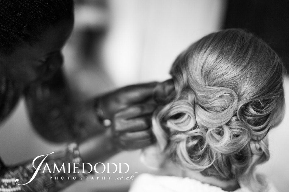 Bridal hair stylist Gloucestershire