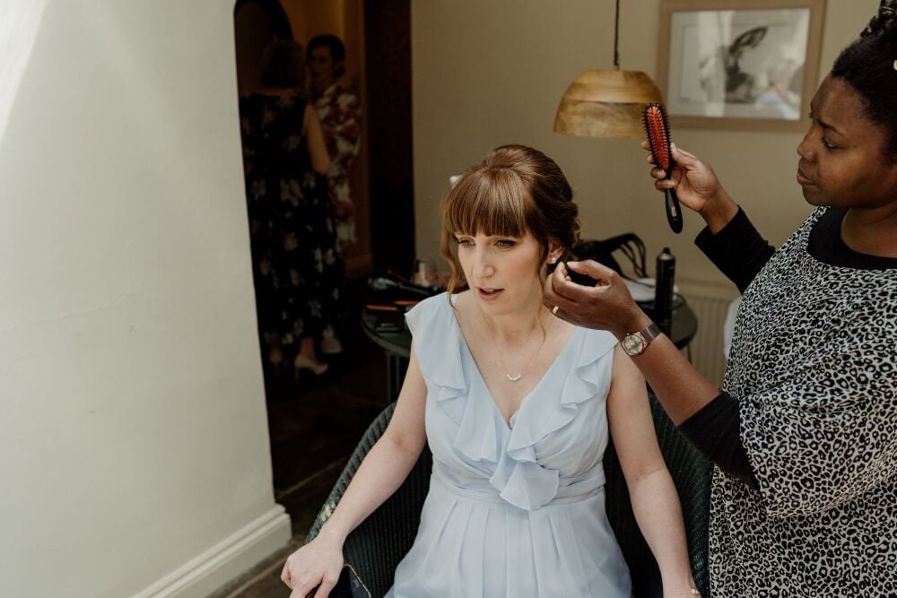 Mobile-bridalhairstylist-in-Tetbury-Cotswolds-at-the-hare-and-hounds-Cotswo