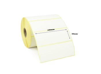 100 x 38mm Direct Thermal Labels (10,000 Labels)
