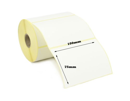 100mm x 75mm Thermal Transfer Labels  (20,000 Labels)