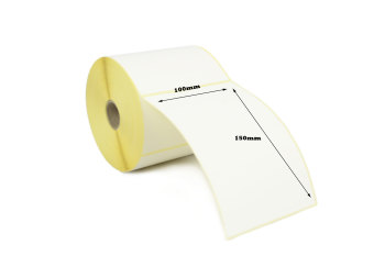 100x150mm Direct Thermal Top Coated Labels with Perforations (20,000 Labels)