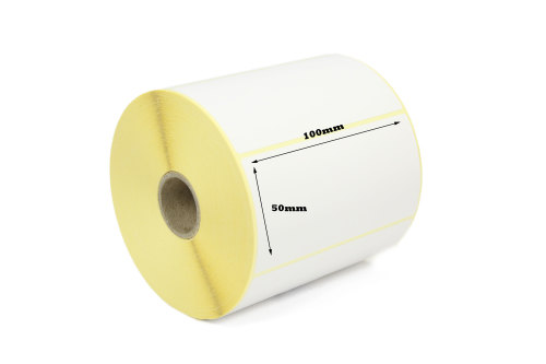 100x50mm Direct Thermal Top Coated Labels (10,000 Labels)