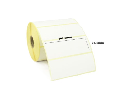 101.6 x 38.1mm Direct Thermal Labels (50,000 Labels)