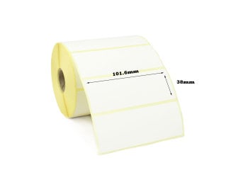 101.6 x 38mm Direct Thermal Labels (50,000 Labels)