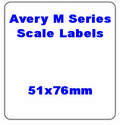 51 x 76mm Avery M Series Compatible Thermal Scale Labels (10 Rolls / 5,000 Labels)