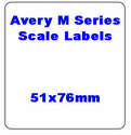 51 x 76mm Avery M Series Compatible Thermal Scale Labels (40 Rolls / 20,000 Labels)