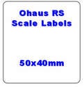 50 x 40mm Ohaus Compatible Thermal Scale Labels (10 Rolls / 5,000 Labels)