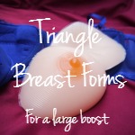 triangle breast form